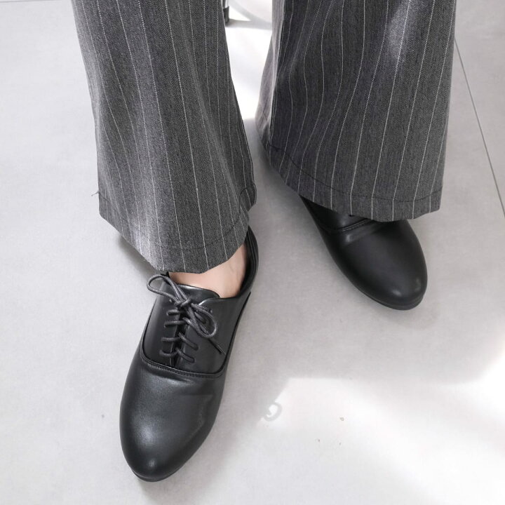 楽天市場】EDIE レースアップ シューズ レディース フラット オール 