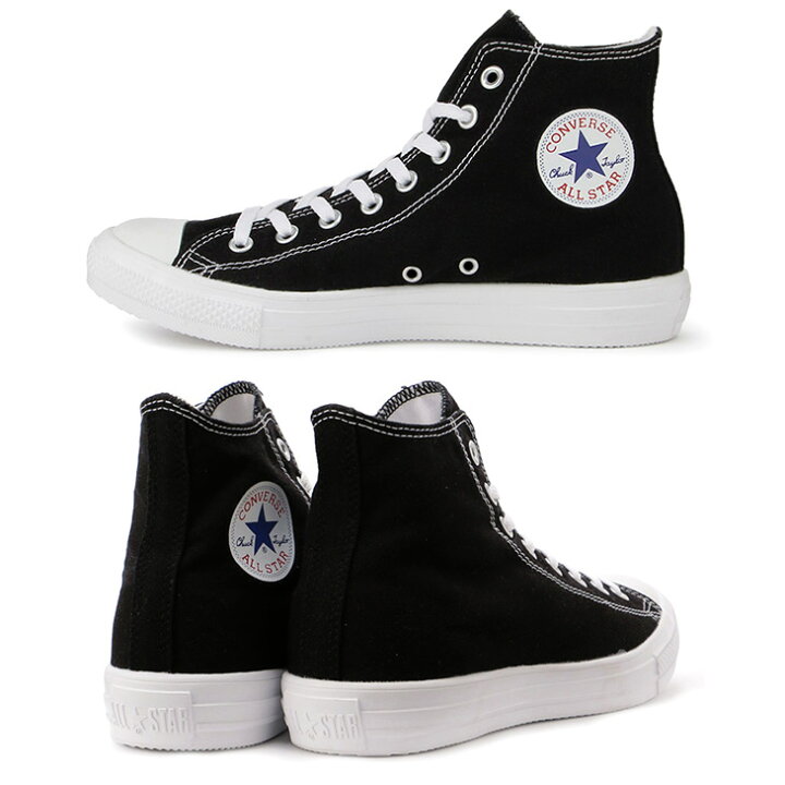 楽天市場 コンバース スニーカー レディース Converse All Star Light Ox Hiオールスター ライト Ox Hi 新作 ハイカット ローカット キャンバス 軽い カジュアル シューズ 送料無料 Edie エディ