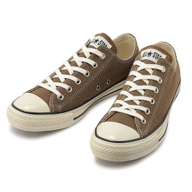 コンバース スニーカー カジュアル ローカット オールスター グレンチェック CONVERSE ALL STAR US GLENCHECK OX レディース レースアップ シンプル グレー 茶色 ブラウン 22.5 24.5 チェック 歩きやすい トラベル 旅行 レジャー ベーシック