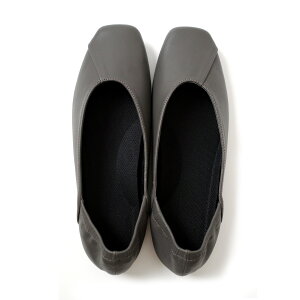 サイズ交換無料★スクエアトゥ フォーマル 収納ポーチ付き 携帯シューズ スリッパ 携帯スリッパ ルームシューズ 0.8センチヒール 参観日 小学校 入学式 卒業式 卒園式 ブラック グレー 22.5 24