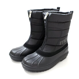 スノーブーツ メンズ ブーツ 歩きやすい 履きやすい ＜moz モズ＞ 防水 防滑 ファスナー付き ショートブーツ 4センチヒール あったか 防寒 滑らない ブラック ホワイト 25.0 28.0 秋冬 雪 大きいサイズ シンプル レジャー アウトドア