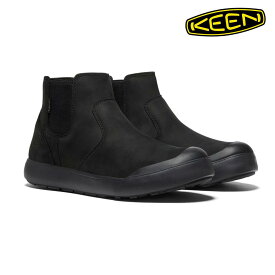 キーン / エレナ チェルシー ウォータープルーフ 1026827 ブラック 黒 ( KEEN ELENA CHELSEA WP )【送料無料 北海道沖縄を除く シューズ メンズ レディース スニーカー サイドゴアブーツ ブーツ ショートブーツ ウィンターブーツ 防寒 アウトドア 防水 】(後継)