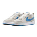 ナイキ NIKE スニーカー コート ボロー LOW リクラフト GS DV5456 120 ブルー ( NIKE COURT BOROUGH LOW DV 5456 )【送料無料 北海道沖縄を除く レディース シューズ スニーカー 靴 レディースシューズ ジュニア 通学 】(後継モデル)