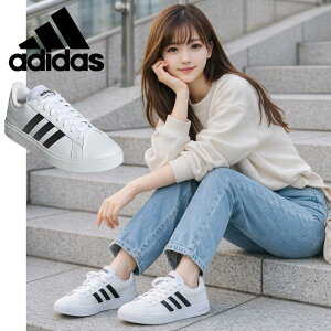 �A�f�B�_�X / �O�����h�R�[�g �ׁ[�X 2.0 M GW 9250 �z���C�g �� �u���b�N �� ( adidas GRANDCOURT BASE GW9250 )�y�������� �k�C���A���ꌧ������ �V���[�Y �X�j�[�J�[ �C ���f�B�[�X�V���[�Y ���f�B�[�X 