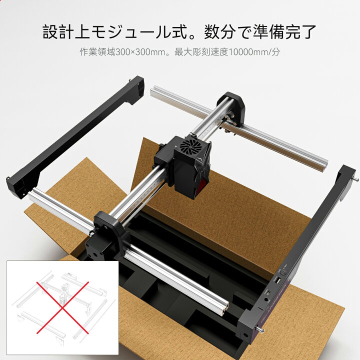 楽天市場】【正規販売店】 レーザー彫刻機 ATOMSTACK レーザーカッター 