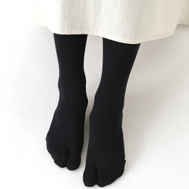 【ポイント5倍〜12/15 23:59迄】【公式 靴下屋】 ナイロン 足袋 タイツ M〜L / 靴下 タビオ Tabio くつ下 薄手 80デニール 足袋 たび タビ 足袋靴下 足袋ソックス タビソックス タビタイツ レディース 黒 日本製