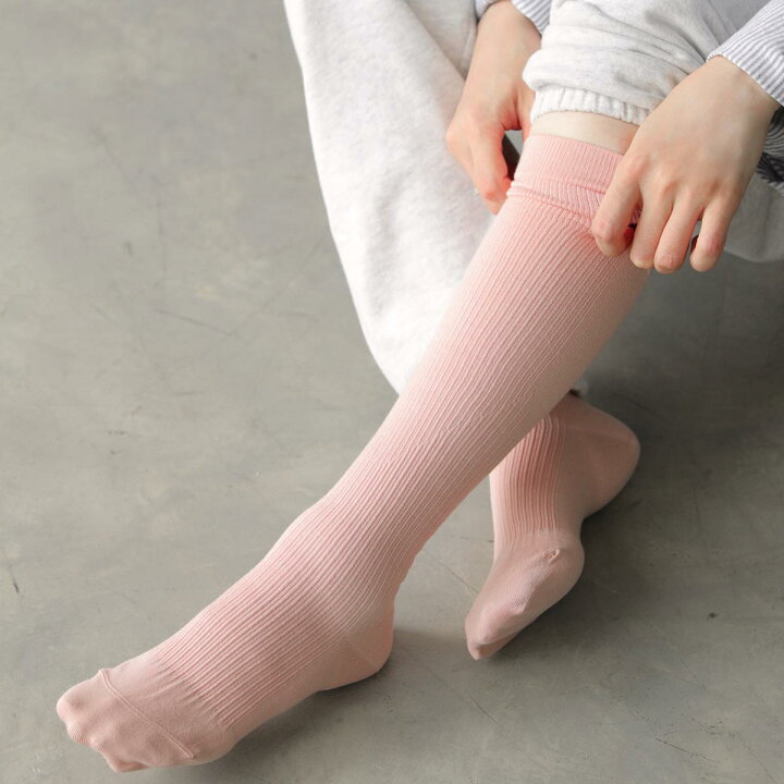楽天市場】【公式 TABIO LEG LABO】 【綿着圧Labo】ハイソックス 