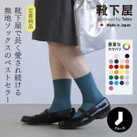 【公式 靴下屋】 定番 コットンブレンド ソックス / 靴下 タビオ Tabio くつ下 クルー 無地 シンプル ベ…