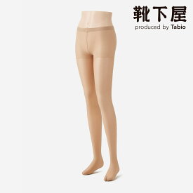 【あす楽】【公式 靴下屋】 美しい素肌感 ストッキング S～M / 靴下 タビオ Tabio くつ下 タイツ カラータイツ ストッキング デニール オフィス 職場 卒園式 入園式 卒業式 入学式 ママ 母親 レディース 黒 母の日 プレゼント 日本製