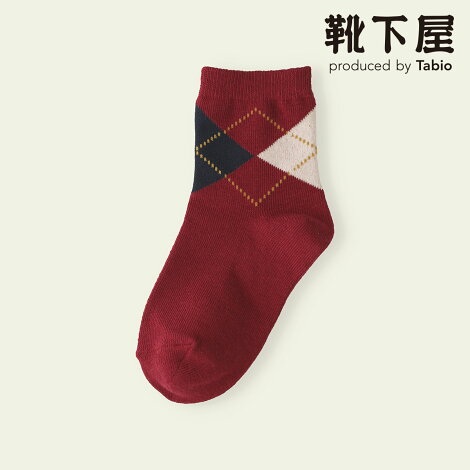 【クーポンで3足1,100円】【MightySoxer】キッズ2個ダイヤショートソックス/靴下屋靴下タビオマイティソクサーくつ下ショートキッズ日本製