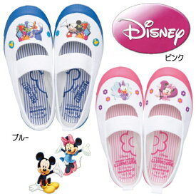 上履き キッズ スニーカー Disney [DN 08] ミッキー＆ドナルド ミニー＆デイジー ディズニー キャラクターシューズ キッズ スクールシューズ 子供靴 女の子 男の子【OJOJ-14fld】○【楽ギフ_包装】 幼稚園 体育 室内用 学校 ホワイト 白 小さいサイズ 14.0cm〜19.0cm