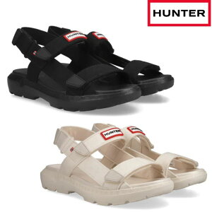 �n���^�[ HUNTER UFF7136CAA �C�[�W�[ �E�F�r���O �X�g���b�v �T���_�� �T���_�� �V���[�Y ���j�Z�b�N�X UNISEX EASY WEBBING STRAP SANDAL �u���b�N �� �z���C�g �� �C ����g�� ���i�g�� �����|�C���g ���o