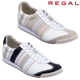 リーガル REGAL メンズ レザー スニーカー レースアップ 本革 靴 66MR AD