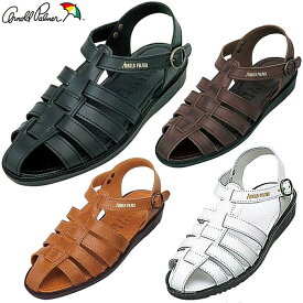 アーノルドパーマー Arnold Palmer メンズ サンダル オフィスサンダル 軽量 本革 日本製 AP6611 父の日 サンダル ギフト 父の日 アーノルドパーマー サンダル