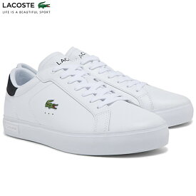 ラコステ LACOSTE メンズ スニーカー パワーコート 0121 1 POWER COURT 0121 1 SM00182 靴 シューズ