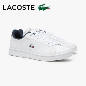 ラコステ LACOSTE 45SFA0084 CARNABY PRO TRI 123 1 SFA レディース ローカットスニーカー ホワイト ネイビー スポーツ レースアップ カジュアルシューズ