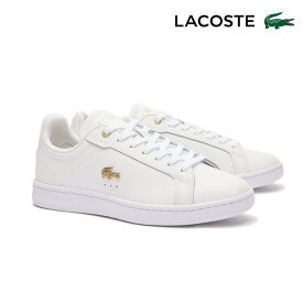 ラコステ LACOSTE 47SFA0040 CARNABY PRO 124 1 SFA レディース スニーカー カジュアル シューズ ローカット 本革 ホワイト 白 靴