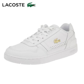 ラコステ LACOSTE 47SFA0060 T-CLIP 124 1 SFA レディース スニーカー カジュアル シューズ ローカット 本革 ホワイト 白 靴