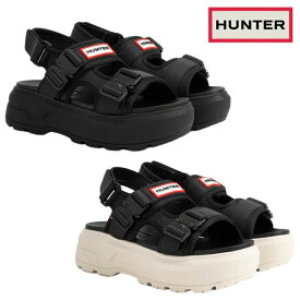 ハンター HUNTER UFD3109LEA ユニセックス シティ リベル ネオ レザー バックル サンダル CITY REBEL NEO LEATHER BUCKLE SANDAL カジュアル レディース メンズ 夏 厚底