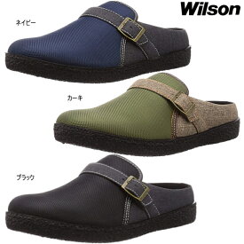 ウィルソン Wilson 2201 メンズ サボサンダル クロッグサンダル 紳士 ベルト シンプル 履きやすい サンダル メンズ おしゃれ