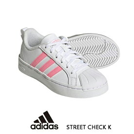 アディダス adidas ストリートチェック K ホワイト adidas STREETCHECK K ホワイト キッズ スニーカー レディース ローカット コートシューズ GZ1948 靴