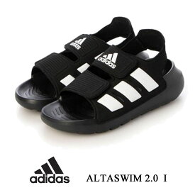 アディダス アルタスイム 2.0 I ブラック adidas ALTASWIM 2.0 I ID0306 靴 ギフト ベビー キッズ サンダル ストラップ 靴