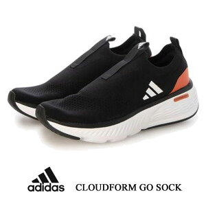 AfB_X Xj[J[ Y NEhtH[ S[ \bN ubN adidas CLOUDFOAM GO SOCK ID4036 Xb| V[Y W g[jO C