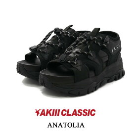 アキクラシック レディース AKIII CLASSIC ANATOLIA アナトリア AKC-0073 ブラック アーバントラッカー サンダル 靴 ギフト プレゼント