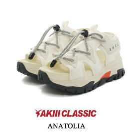 アキクラシック レディース AKIII CLASSIC ANATOLIA アナトリア AKC-0073 ホワイトクリーム アーバントラッカー サンダル 靴 ギフト プレゼント