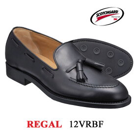 リーガル REGAL 12VRBF ブラック メンズ 靴 ビジネス カジュアルシューズ タッセル ローファー スリッポン 革靴 紳士靴 本革 日本製 ブランド 父の日 誕生日 ギフト プレゼント