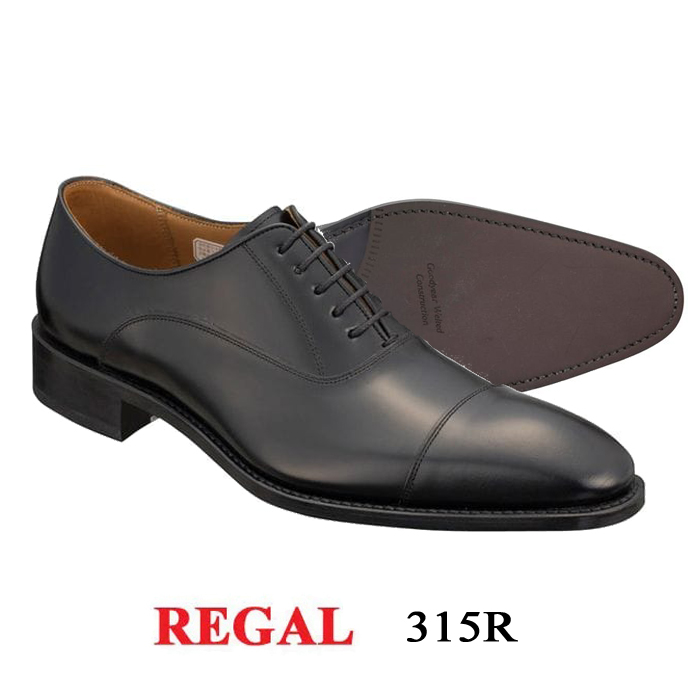 楽天市場】リーガル REGAL 315R ブラック メンズ 靴 ビジネスシューズ