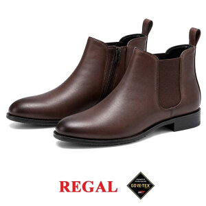 REGAL ���[�K�� F06R �_�[�N�u���E�� ���f�B�[�X �u�[�c �T�C�h�S�A GORE-TEX ���S�h�� ���[�q�[�� �{�v ���U�[ �؂��� �C �y�� �ʋ� �t�H�[�}�� �J�W���A�� BA2