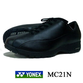 ヨネックス メンズ ウォーキングシューズ パワークッション YONEX M21N ブラック 3.5E 紳士 靴 SHW-M21N ブランド 敬老の日 プレゼント ギフト