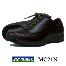ヨネックス メンズ ウォーキシューズ パワークッション YONEX M21N ダークブラウン 3.5E 紳士 靴 SHW-M21N ブランド 敬老の日 プレゼント ギフト