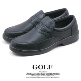 ゴルフ 紳士靴 GOLF 2150 ブラック 黒 4E 靴 本革 日本製 メンズ コンフォートシューズ ウォーキングシューズ ブランド