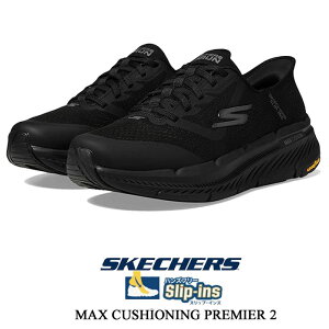 XPb`[Y Y Xj[J[ SKECHERS HANDS FREE SLIP]INS MAX CUSHIONING PREMIER 2 220526 XbvCY }bNX NbVjO v~A 2 ubN 220526BBK C ̓ Mtg v[