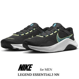 ナイキ スニーカー メンズ レジェンド エッセンシャル 3 ネクスト ネイチャー ブラック NIKE LEGEND ESSENTIAL 3 NN カジュアルシューズ DM1120‐004 ランニングシューズ 靴