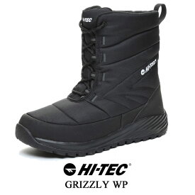 HI-TEC GRIZZLY WP HT WTU05W ブラック 53841396 ハイテック メンズ ブーツ グリズリー WP ブランド シューズ
