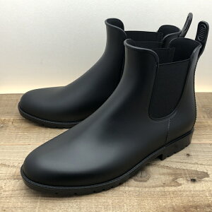 【最短翌日配送】 レインシューズ メンズ 梅雨 レインブーツ サイドゴアブーツ ファッションブーツ 滑りにくい 中 さらさら 快適 カップインソール ファッション S-LL ブラック 靴 ビジネス