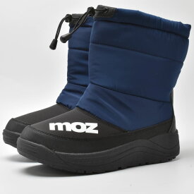 【あす楽】 スノーブーツ メンズ 防寒ブーツ ウィンターブーツ moz モズ 冬 防水 雪 雨 M-LLL 黒 ブラック カーキ ネイビー ベージュ 防滑 内側 フリース あったかい 防滑底 滑りにくい クッションmoz 2673