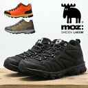 【最短翌日配送】 スニーカー メンズ moz モズ アウトドアシューズ 25.0cm-28.0cm キャンプ 軽量 軽い 防水 水除け 雨 安心 ブラック ネイビー カーキ 滑りにくい 中敷き 低反発 疲れにくい 履きやすい moz 2277