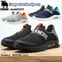 【Rakuten Fashion THE SALE 20%OFF】 スニーカー メンズ moz モズ スリッポン 2way キックバックシューズ ニットスニーカー エアーソール 黒 ブラック グレー ネイビー 25.0cm-27.0cm 屈曲 軽量 軽い moz 5221