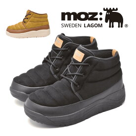 【最短翌日配送】 防寒ブーツ スノーブーツ ウィンターブーツ メンズ moz モズ ショート丈 防寒靴 防水 防滑 防寒 M-LLL 黒 ブラック ブラウン 裏フリース moz 4671
