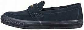 コンバース コインローファー スエード メンズ レディース ダークブラウン ブラック【CONVERSE ALL STAR COINLOAFER SU】