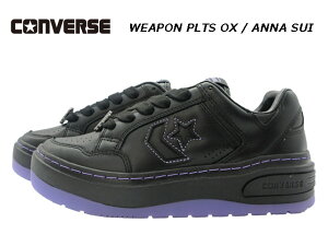 �R���o�[�X �E�G�|�� �A�i�X�C �R���{ �X�j�[�J�[ ����@���f�B�[�X �u���b�N�yCONVERSE WEAPON PLTS OX / ANNA SUI�z