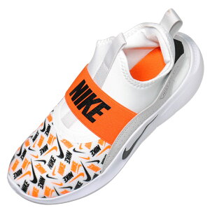 �wNIKE IO9507 100�x 16.5cm�`22cm �L�b�Y �i�C�L FLEX RUNNER 4 SE �z���C�g/�Z�[�t�e�B�I�����W/�o�X�g�O���[/�u���b�N �X���b�|�� �X�j�[�J�[ ������v �q���C