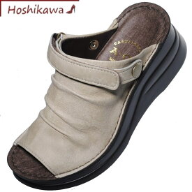 【靴のHOSHIKAWA】 『A-OK 4039』S M L 2Lサボサンダル