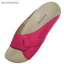 【靴のHOSHIKAWA】 『AKAISHI 603』指圧スリッパ ローズS M L レディースオープントウ ベルクロ室内履き 疲労回復むくみ解消