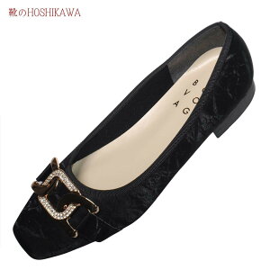 �wBON VOYAGE 7667�x 22cm�`24.5cm EEE �{���{���[�W�� �J�b�^�[ ���f�B�[�X �u���b�N �J�W���A�� �p���v�X ���[�q�[�� ���Y ����
