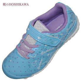 【靴のHOSHIKAWA】 『ガチ強 J039』ASAHI スニーカー16cm～25cm EEキッズシューズ マジックテープサックスマラソン スパイク女の子 防滑